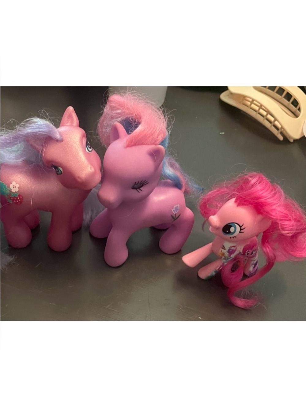 My Little Pony Pink, Purple  Figure Lot collectible Rare